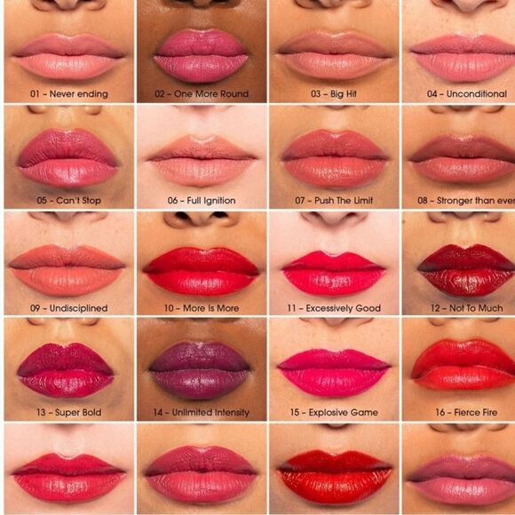 SEPHORA Collection- Satin Hydrating Lipstick in colour Excessively Good (red) - Picture 3 of 5